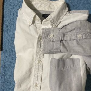 J. Crew | Vintage Oxford Shirt | Size: Medium | Color: Gray/White | Classic Fit